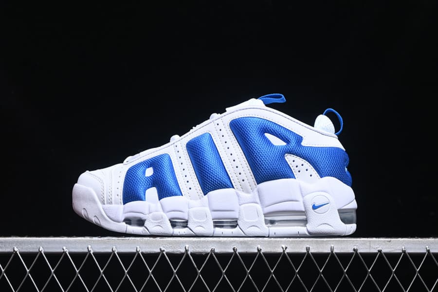 Nike Air More Uptempo Low White Hyper Royal