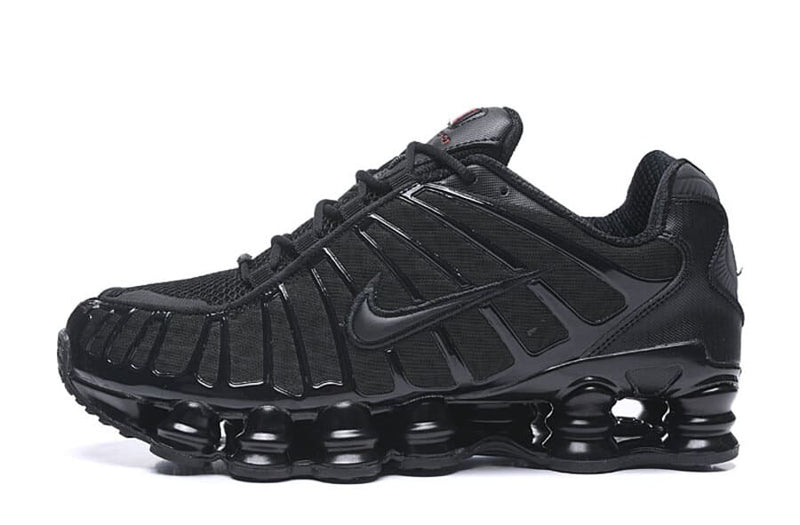 Nike Shox TL Black and Max Orange