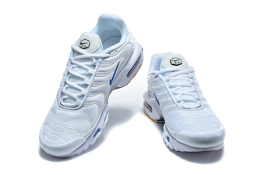 Air Max TN Plus White Black Blue Crystal