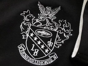 Camisa Corteiz Paneled Rugby Polo Preta