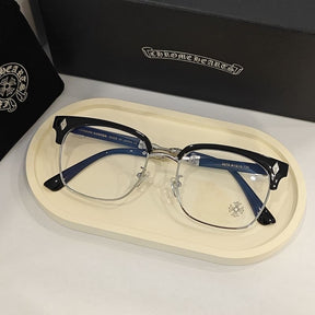 Óculos Chrome Hearts CH Black Silver