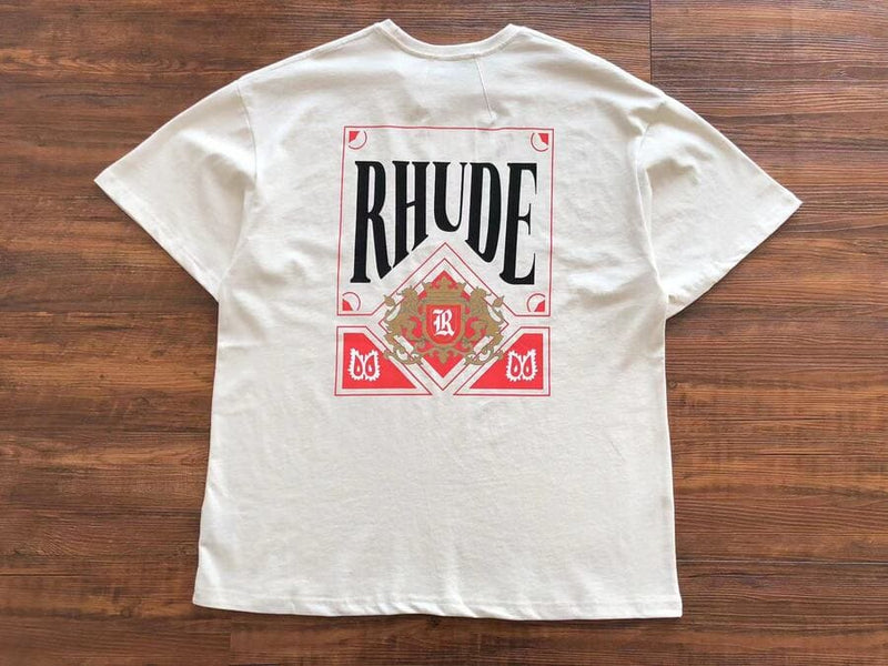 Camiseta Rhude Card 'Vintage White'