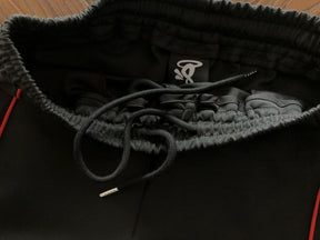 Conjunto Syna World Perforated Perfomance Black Red