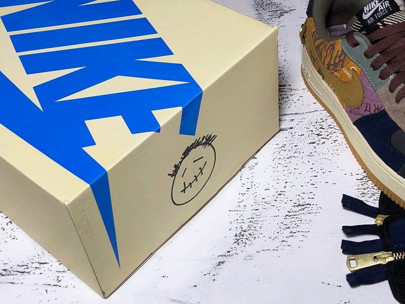 Pronta Entrega - Travis Scott x Nike Air Force 1 Cactus Jack