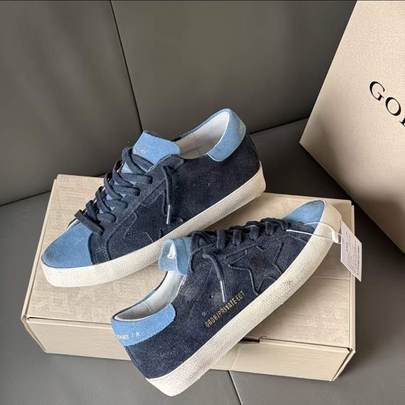 Golden Goose Super-Star Dark Bluelight Blue