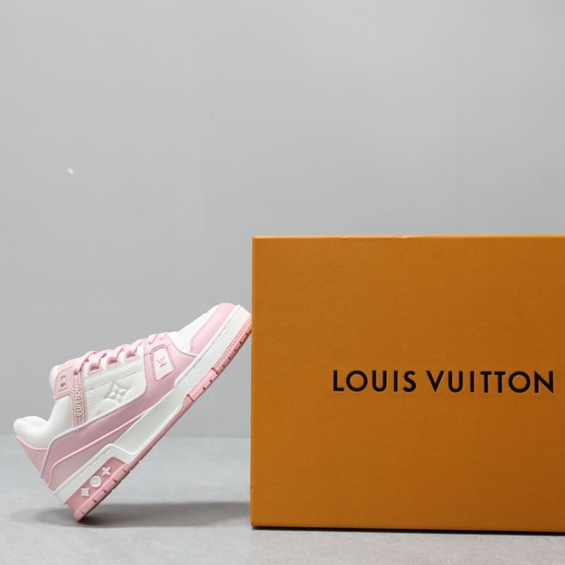 Louis Vuitton LV Trainer Rose Pink