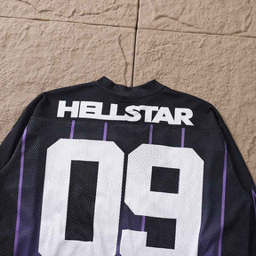 Camisa Hellstar Jersey Long Purple/Black
