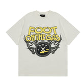 Camiseta Broken Planet Foot On The Gas White