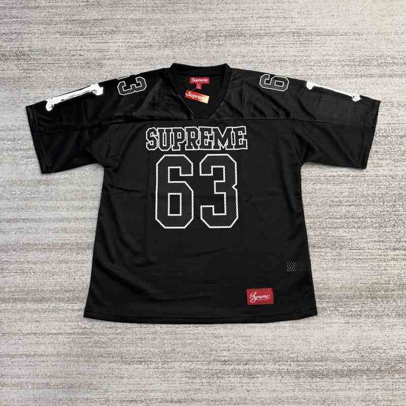 Camiseta Supreme Jersey Bones Football Black