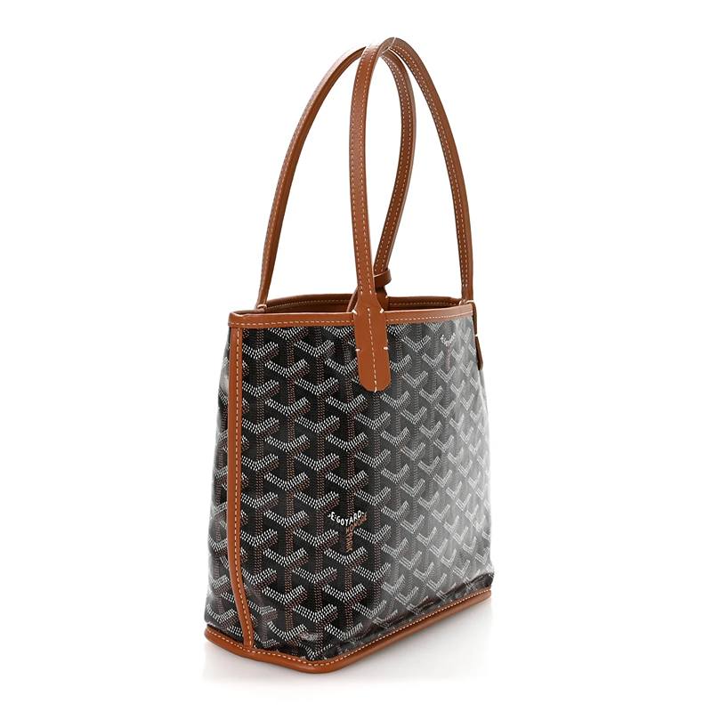 Bolsa Goyard Mini Bag Black Tan