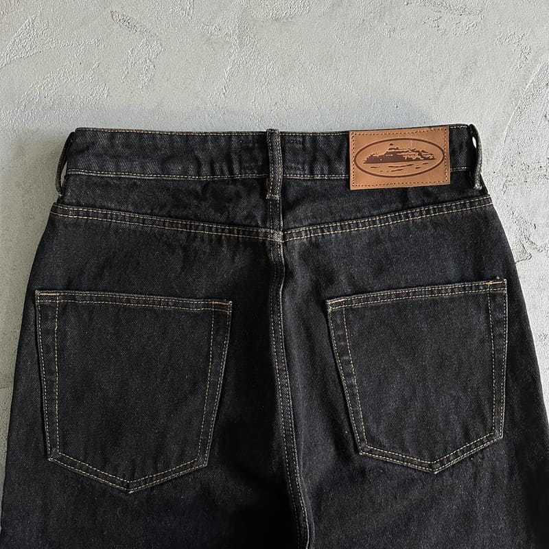 Calça Jeans Corteiz Preto