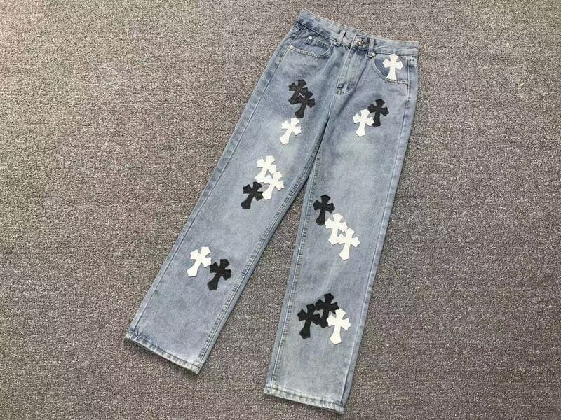 Calça Jeans Chrome Hearts