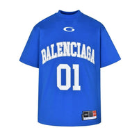 Pronta Entrega - Camiseta Balenciaga Basketball Series Azul