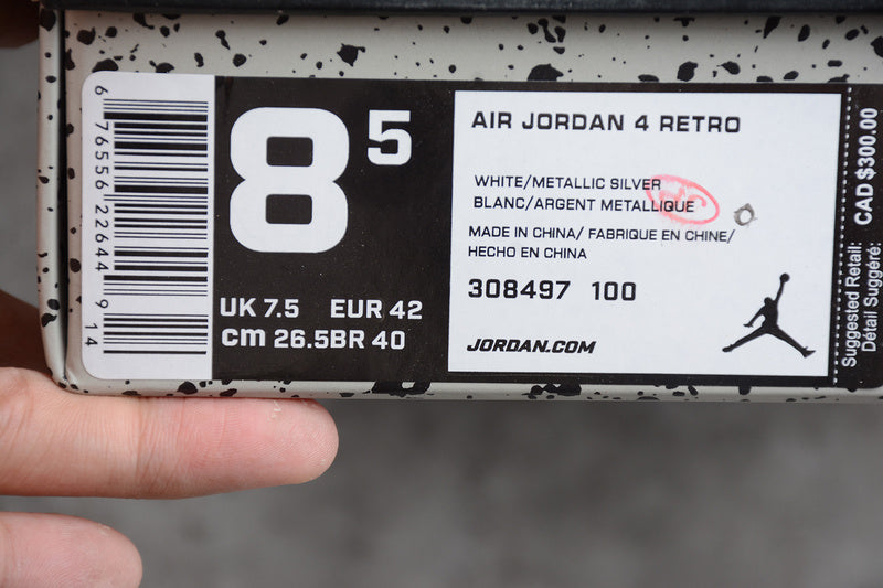 Air Jordan 4 Retro Pure Money