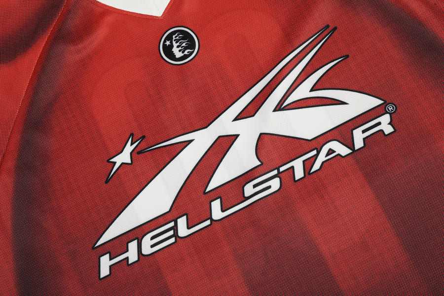 Camiseta Hellstar Jersey Logo "00" Red