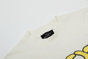 Camiseta Broken Planet Foot On The Gas White