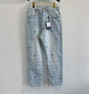 Pronta Entrega - Calça Louis Vuitton by Tyler, the Creator Monogram Denim