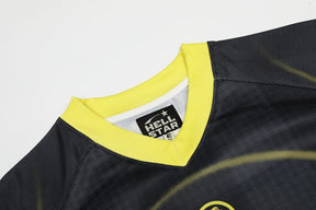 Camiseta Hellstar Jersey Logo "11" Black/Yellow