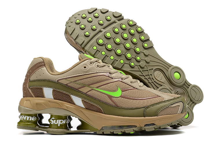 Pronta Entrega - Supreme x Nike Shox Ride 2 Neutral Olive