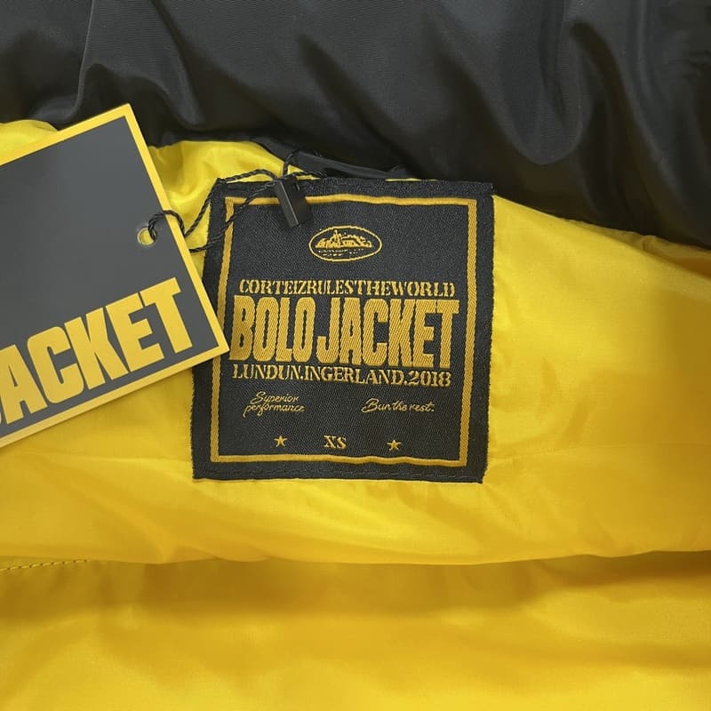 Jaqueta Corteiz Bolo Puffer Black