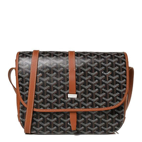 Bag Goayrd  Goyardine Belvedere Messenger Black Brown