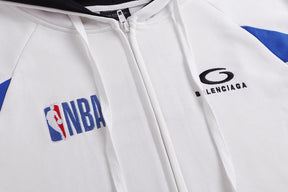 Moletom Balenciaga x NBA Oversized White