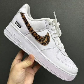 Air Force 1 Low White Cheetah x Supreme x GoodEnough