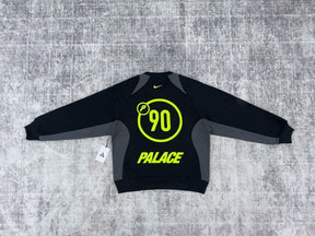 Moletom Palace x Nike Crewneck Total P90 Preta