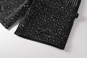 Bermuda Purple Brand Jeans Crystal Black