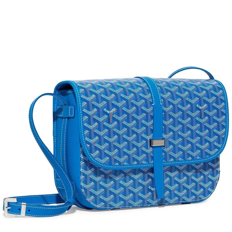 Bag Goayrd  Goyardine Belvedere Messenger Blue