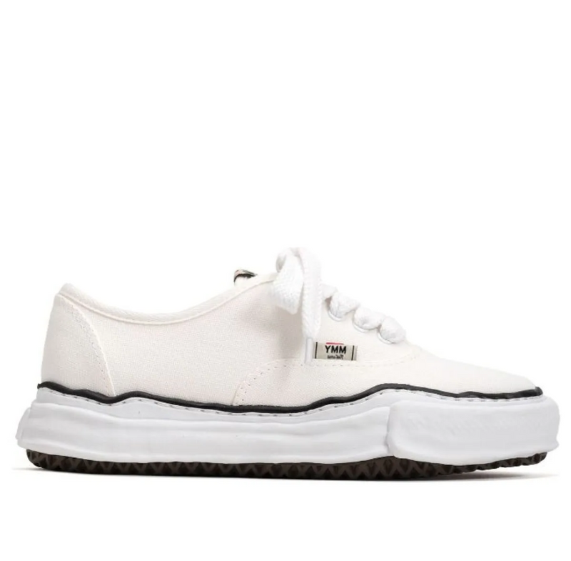 Maison Mihara Yasuhiro Baker OG Sole Canvas Low White