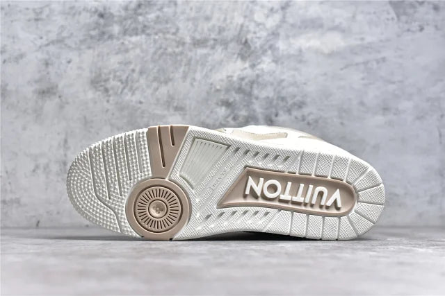 Pronta Entrega - Louis Vuitton LV Skate Sneaker Beige White