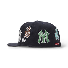 Boné Supreme x New York Yankees Kanji New Era